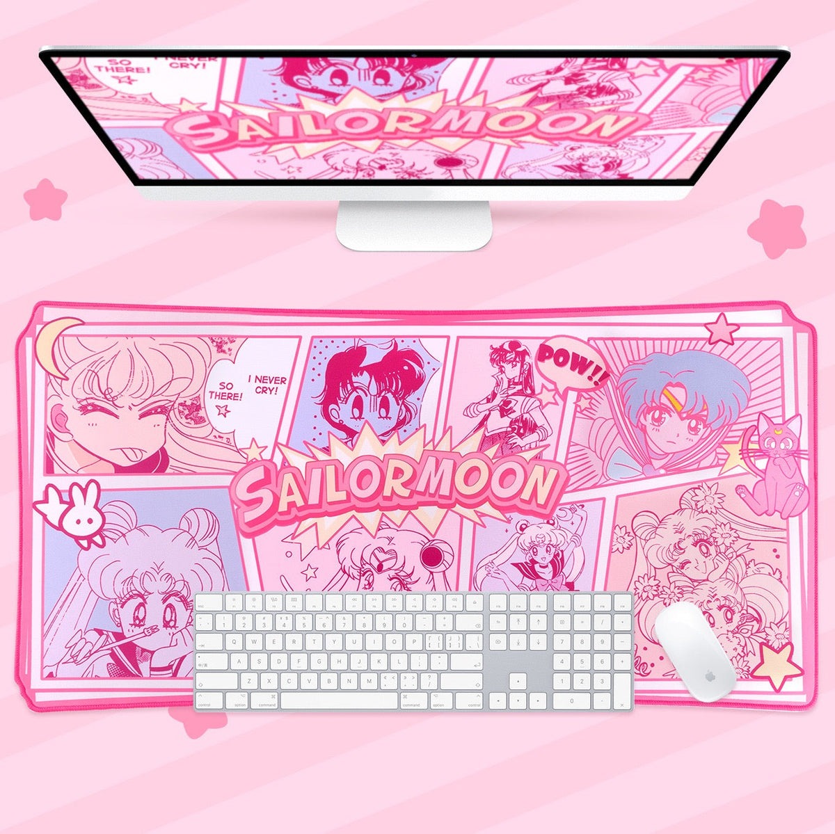 Orynax Sailor Moon Large Mouse Pad & Wrist Rest