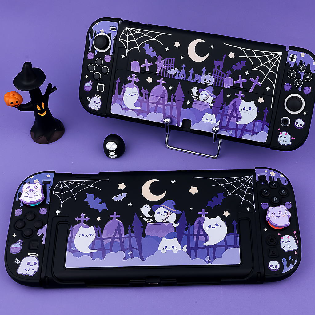 Ghost Devil Nintendo Switch 2 /Oled Case& Card Case