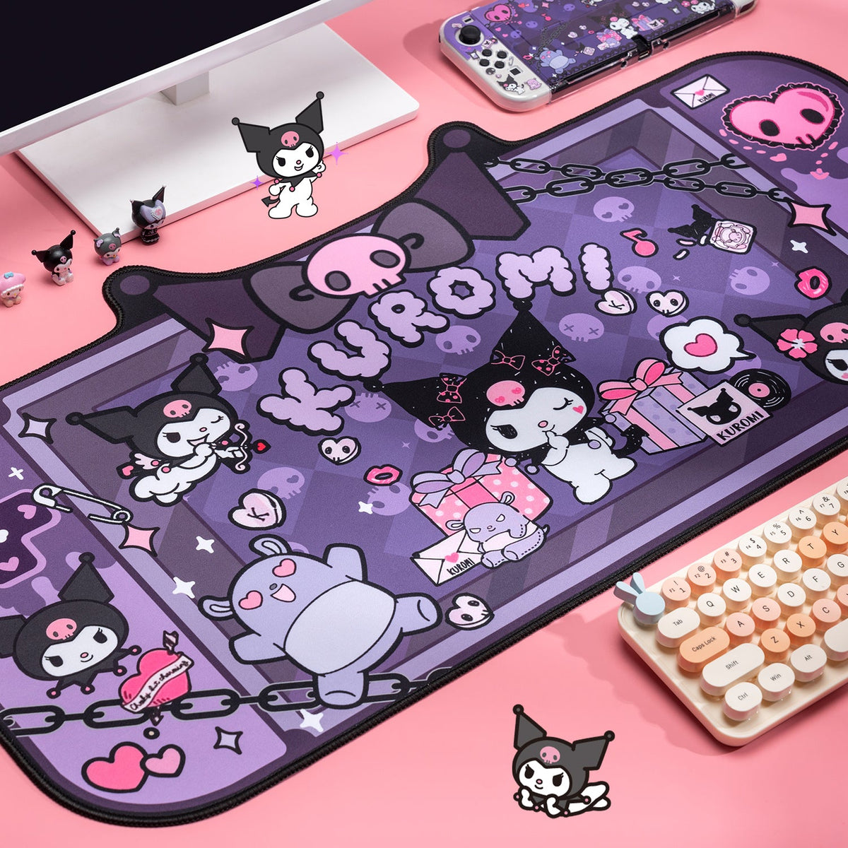 Orynax Kuromi Large Mouse Pad / Desk Mat