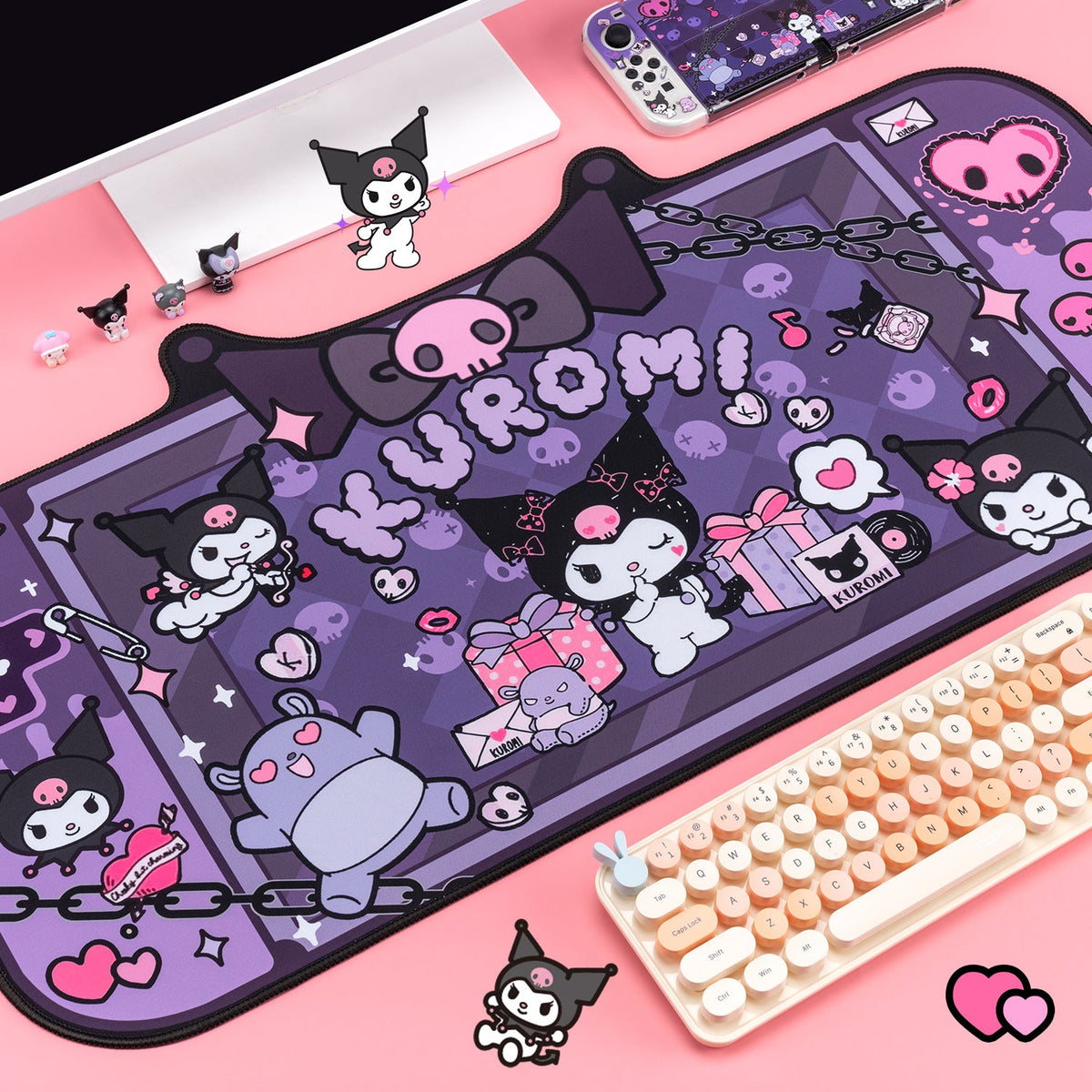 Orynax Kuromi Large Mouse Pad / Desk Mat