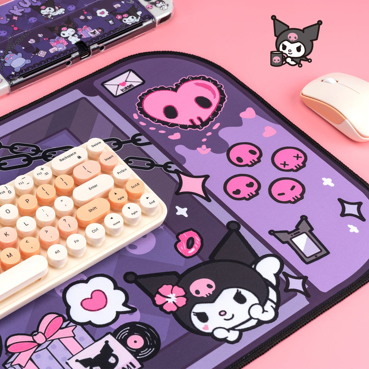 Orynax Kuromi Large Mouse Pad / Desk Mat